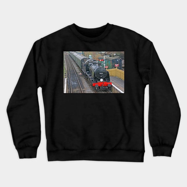 U Class, Corfe Castle, March 2024 Crewneck Sweatshirt by RedHillDigital